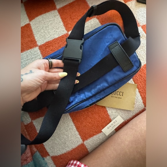 Gucci Econyl Nylon Monogram Off The Grid Belt Bag - Picture 6 of 13